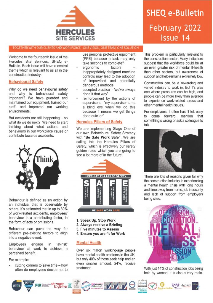 SHEQ e-Bulletin - February 2022